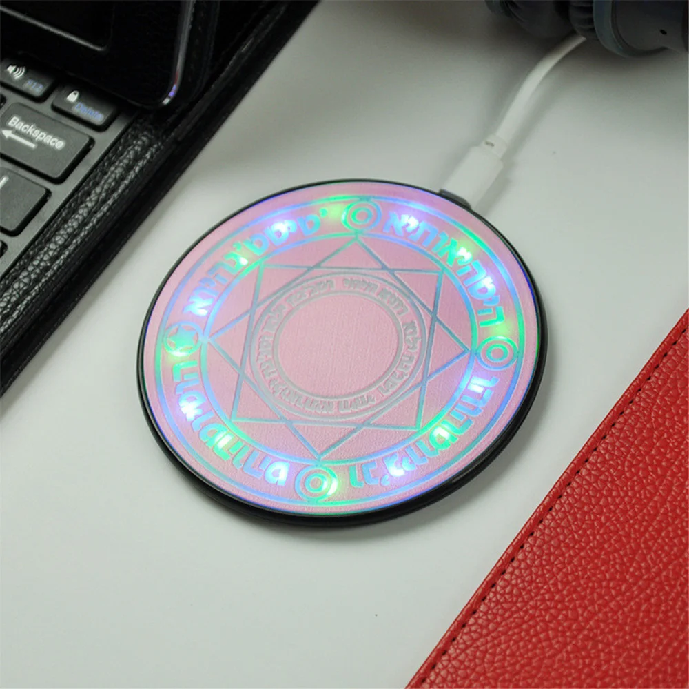 10W Fast Wireless Charging Pad Magic Array Wireless Charger For iPhone X 8 Plus XS MAX XR Samsung S6 S7 Edge S8 S9 Plus Note 5