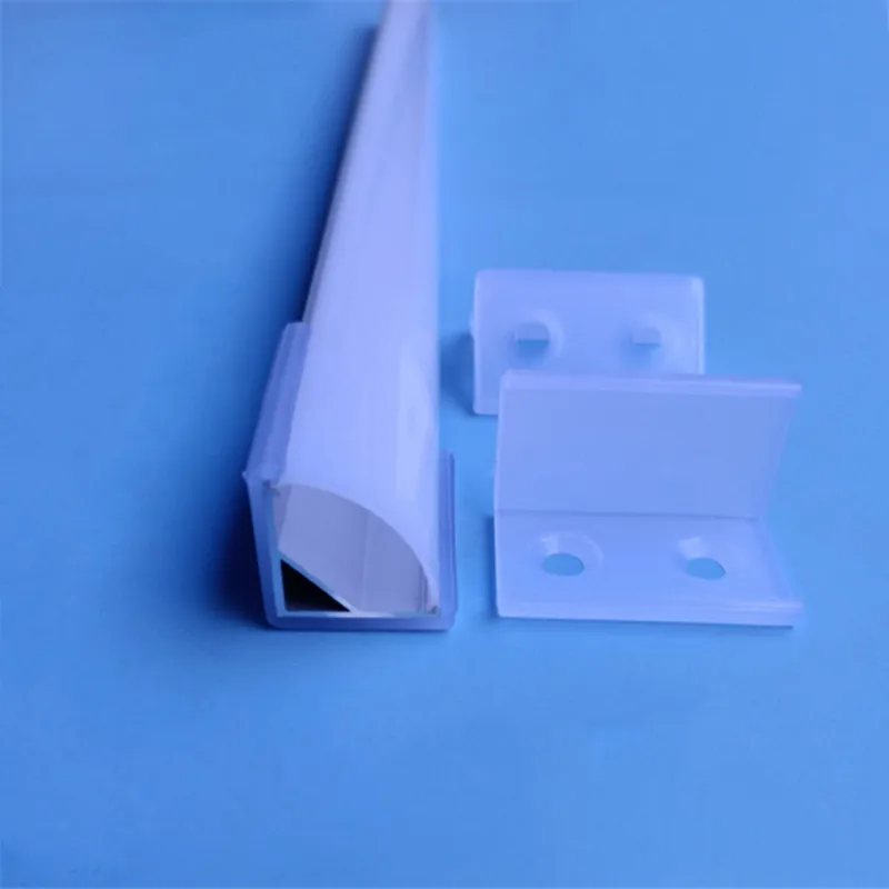 Led Profile Connector 90/180 Degree Corner Connector 16*16mm 17.5*7mm LED Aluminum Profile Connector Under Cabinet U Shape V Shape Bar Light Link