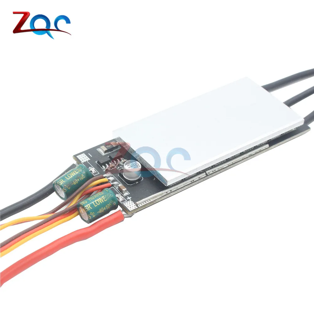 DC6-24V 1000W BLDC 3-Phase Brushless Motor Driver Hallless DC Motor Drive Board Speed Controller Module with Potentiometer dc motor speed controller dc motor driver