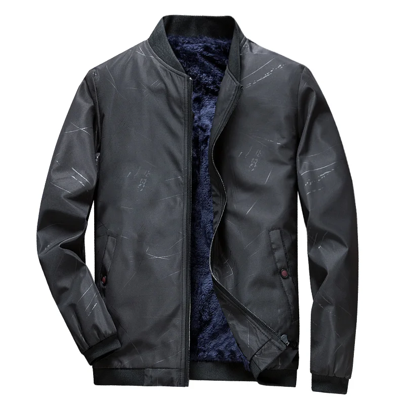 2019 Mens Jacket Winter Casual Coats Warm Bomber Zipper Jacket Men Thicken Slim Outwear Coat Male Brand Windbreaker Veste Hommes 2019 Mens Jacket Winter Casual Coats Warm Bomber Zipper Jacket Men Thicken Slim Outwear Coat Male Brand Windbreaker Veste Hommes