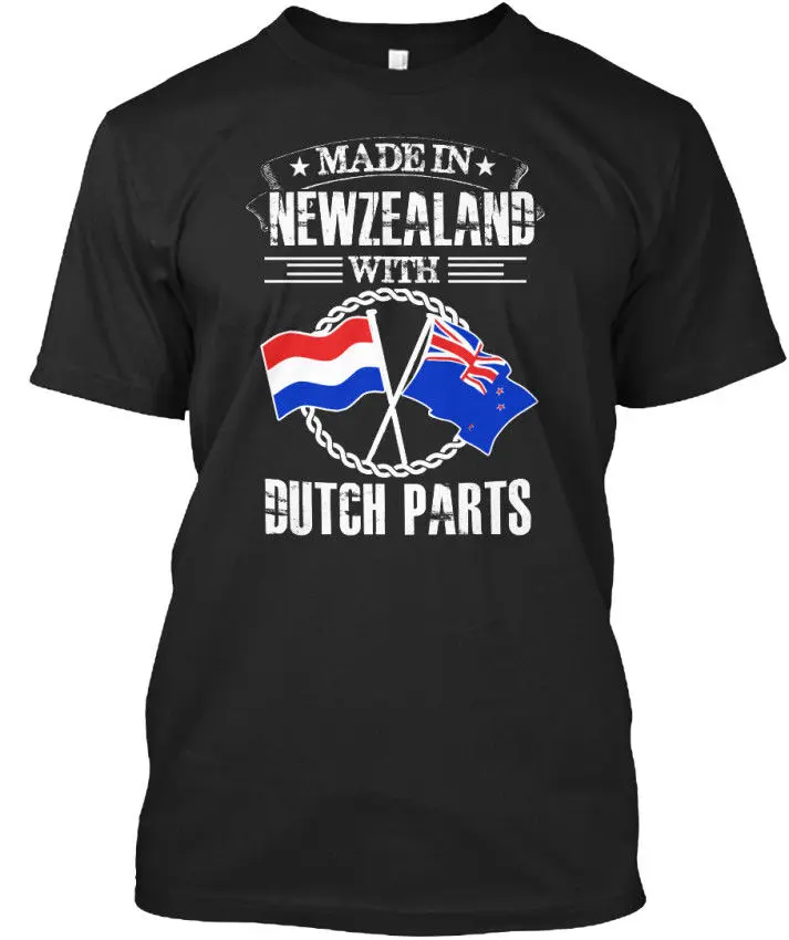 New Summer Printed Unisex Fashion T Shirt Made In Newzealand With Dutch Parts - Standard T-Shirtfunny Tees |