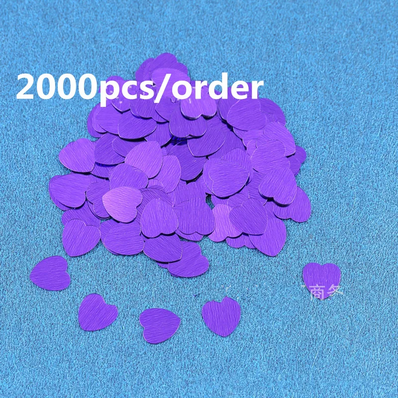 

Colorful peach heart wedding throwing confetti artificial petals table decoration European and American wedding supplies 6ZDZ804