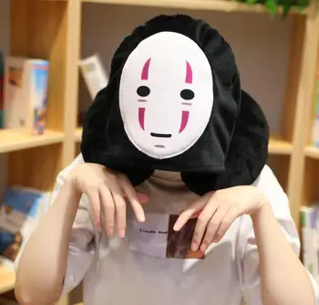 

Cute Plush Toy No Face With Hat Stereo U Shaped Pillow Soft Stuffed Travel Neck Pillow Birthday Christmas Gift #5293