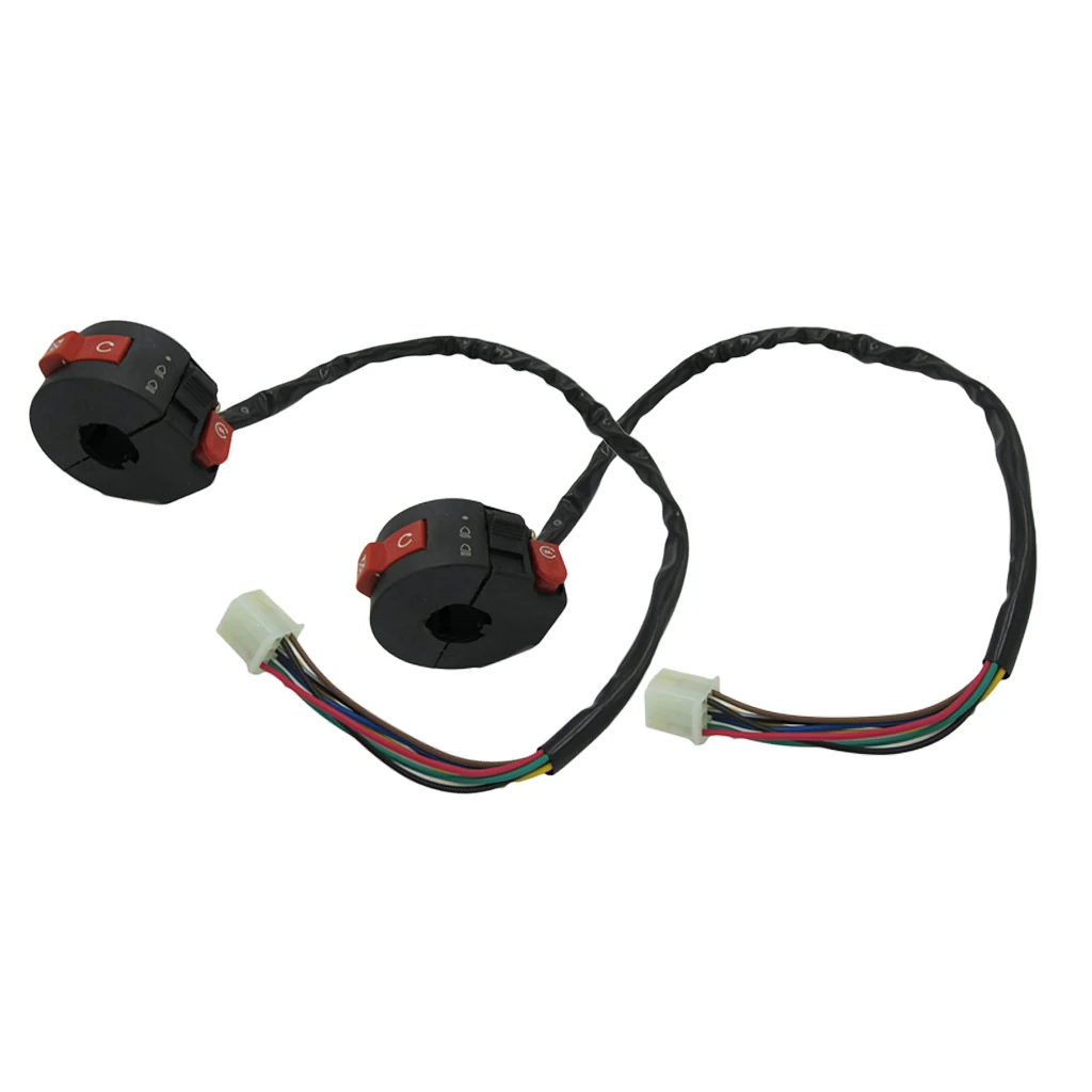 MagiDeal 2x Kill Start Button Light Switch for 50cc 70cc 90cc 125cc ATV Quad