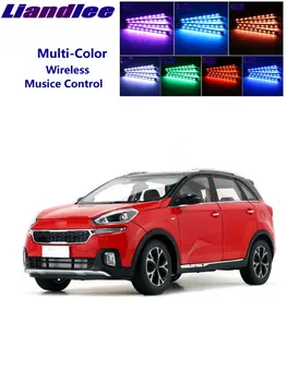 

Liandlee Car Neon Color-Changing Light of Atmibient Inside Footwell Light For KIA Rio Cinco RX-V Stylus DC 2000~2005