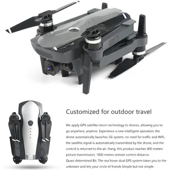 

2020 Drone K20 Brushless Motor 5G GPS Drone With 4K HD Dual Camera Professional Foldable Quadcopter 1800M RC Distance Toy