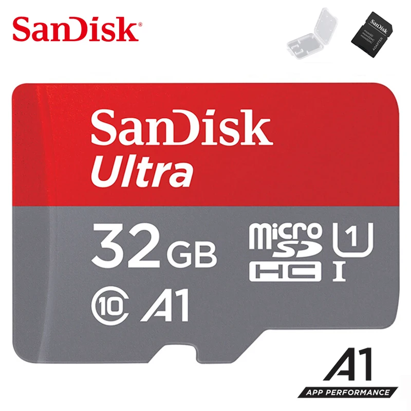 Двойной Флеш-накопитель SanDisk microSDHC/SDXC карты 256G 200G 128G 64G UHS-I A1 слот для карт памяти
