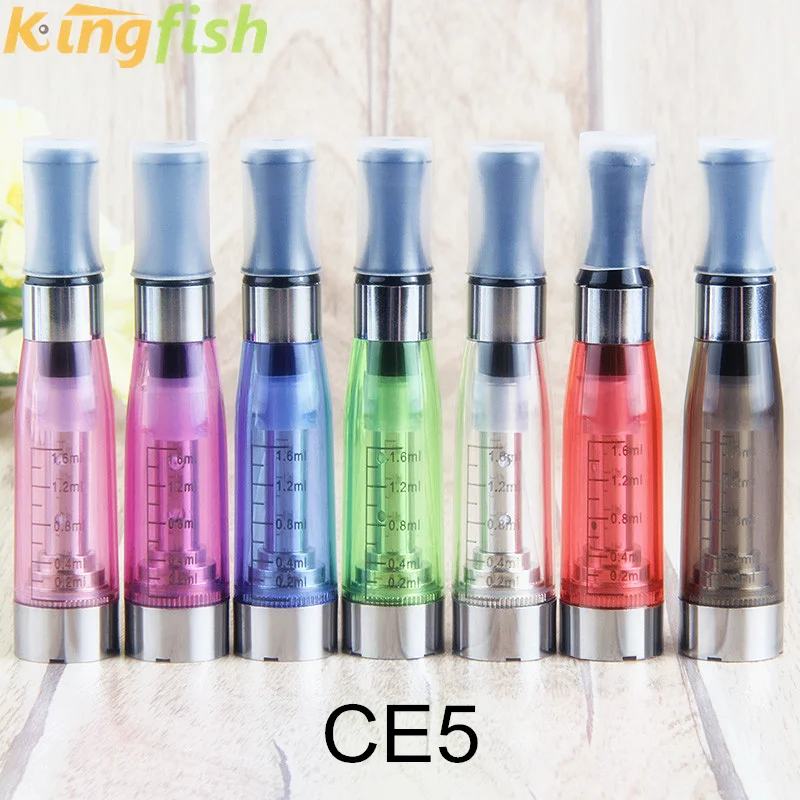 10 шт. Kingfish Ce5 клиромайзер атомайзер электронная сигарета 1 6 мл без фитиля