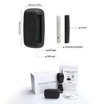 

Waterproof Pet Dog Cats Collar Tracking Finder Eelectronic Equipment Anti-lost Collar GPS Real Time Tracking Device Locator