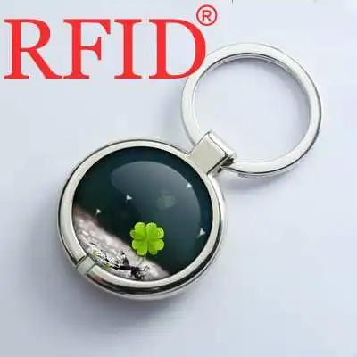 1pcs Random Color UID 13,56 МГц перезаписываемый сменный брелок RFID 0 блок водонепроницаемый брелок маркер тег для копира контроль доступа несколько вариантов - Цвет: 1pcs Random Color