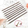 3pcs/set Metal Weasel Hair Brush Pen Hook Line Paint Brush Chinese Calligraphy Brush Art Oil Painting Brush 4