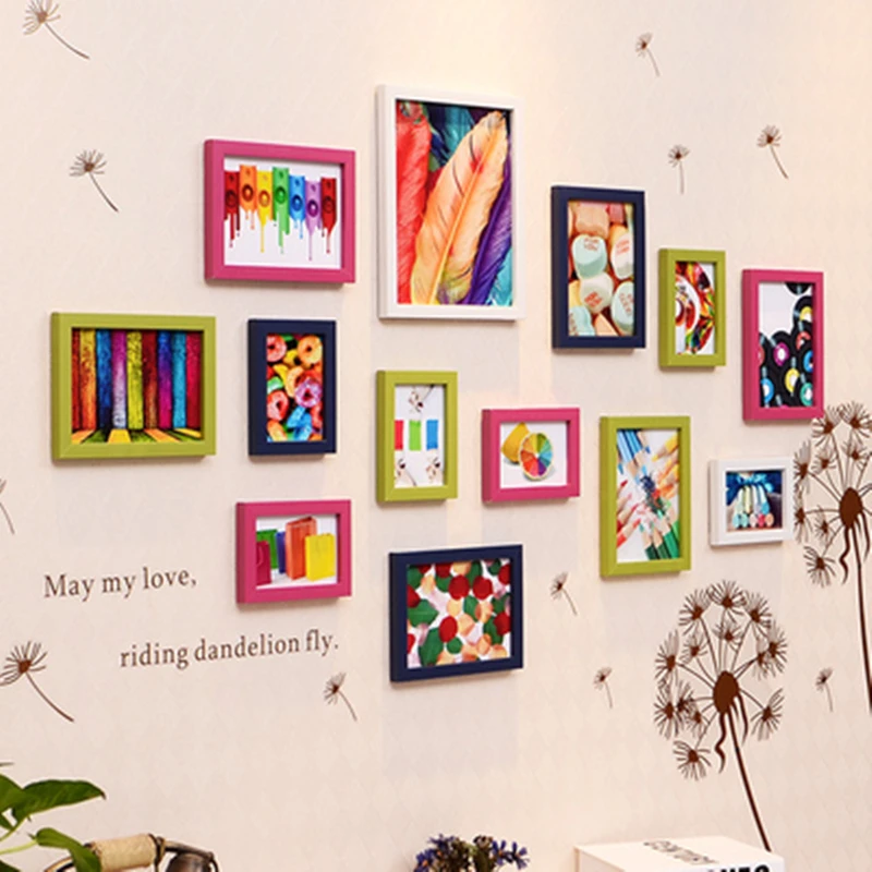 

13Pcs/set Photo Frames Set For Gift Home Decor Picture Frames Modern Style Photo Frame Combination For Picture porta retrato