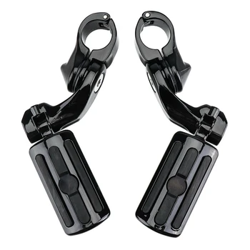 

Motorcycle Highway Pegs for Electra Glide Road King Street Glide 1.25 Inch Engine Guard Footrest