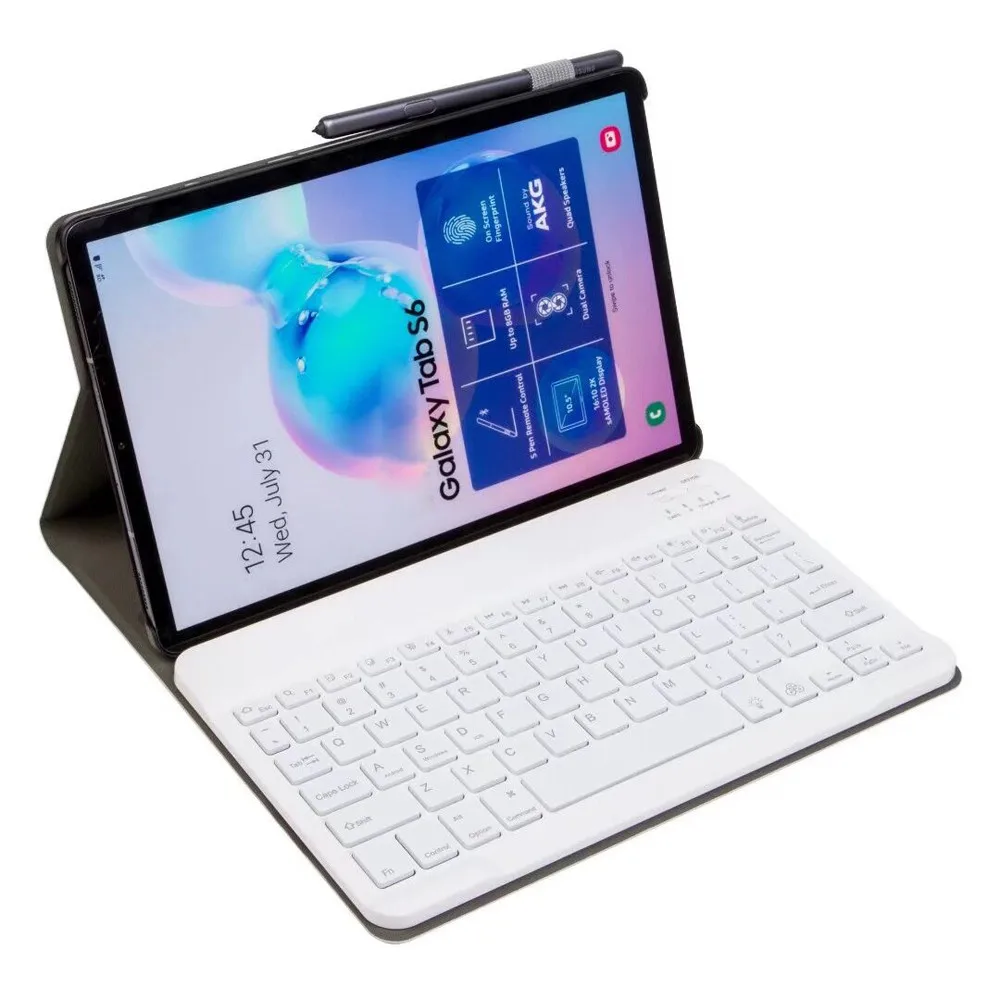 Для Samsung Galaxy Tab S6 10,5 SM-T860/T865 Bluetooth клавиатура чехол противоударный планшетный защитный чехол Аксессуары