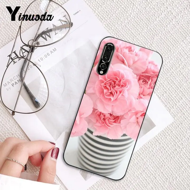 Pink Flower Peony On The Vase