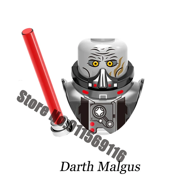 Luke Skywalker Building Blocks Ahsoka Tano Yoda Obi-Wan Kenobi Sith Kylo Ren Count Dooku Starkiller Star Action Figure Wars Toys E-X393