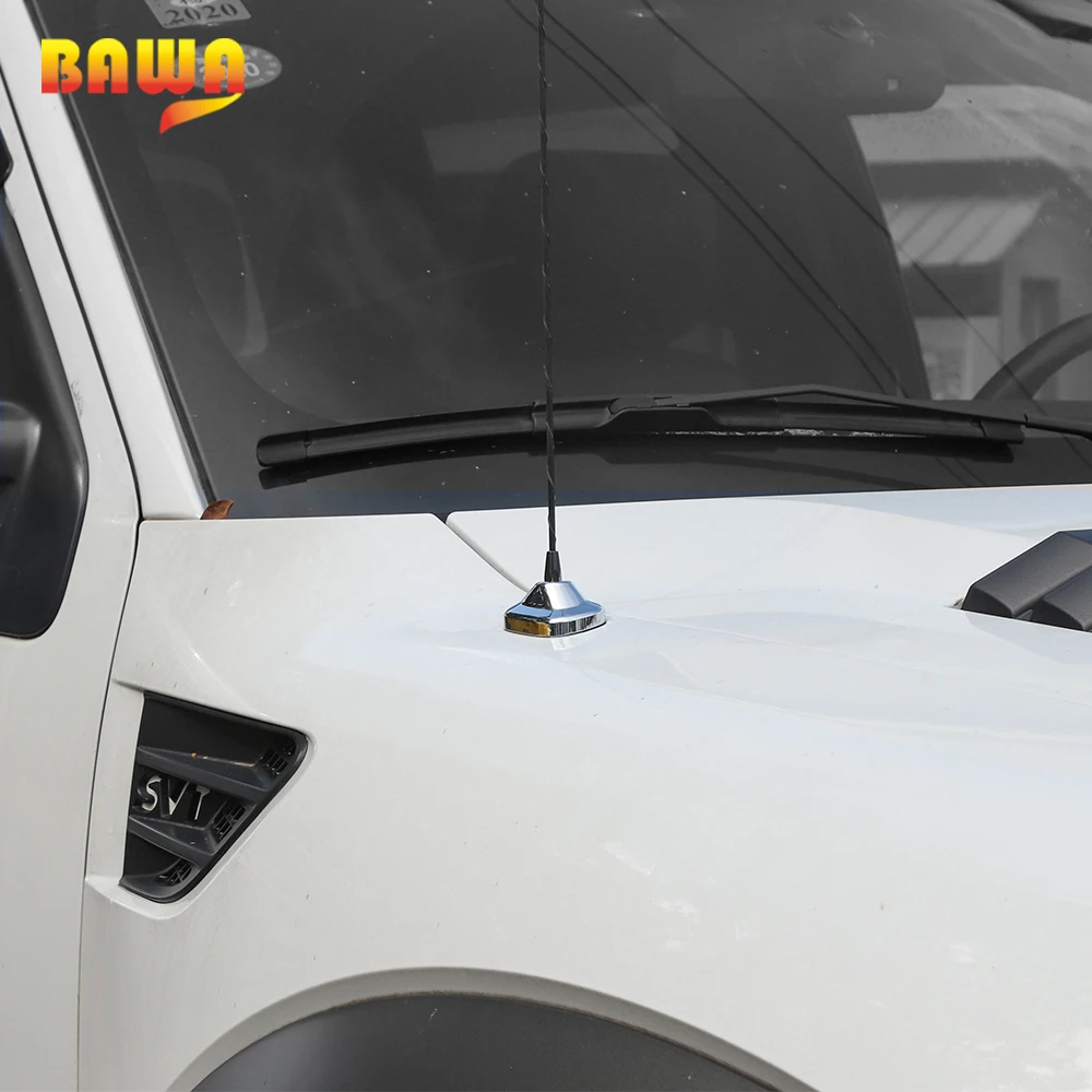 BAWA ABS Авто радио FM AM сигнал держатель антенны декоративная крышка для Ford F150 SVT RAPTOR