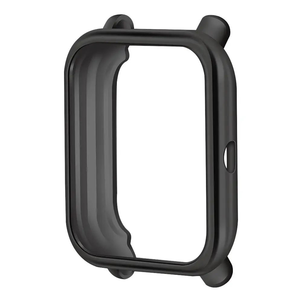 01 black Чехол для смарт-часов, защитный чехол для Huami Amazfit Bip для Amazfit Bip Lite, чехол из ТПУ, аксессуары для умных часов - Цвет: 01 black