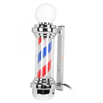 

68cm LED Barber Shop Sign Rotating Illuminating Pole Bright Stripe Light for Hair Salon Styling Tools