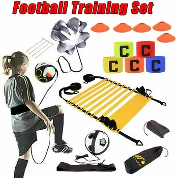 

Football Agile Staircase Combination Set Nylon Straps Training Ladders Agility Speed Ladder For Fitness Soccer Football