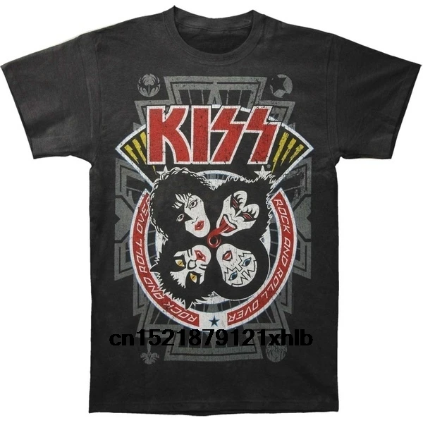 Мужская футболка KISS Rock Roller Tie Dye панк размер S M L XL XXL XXXL забавная новинка wo |