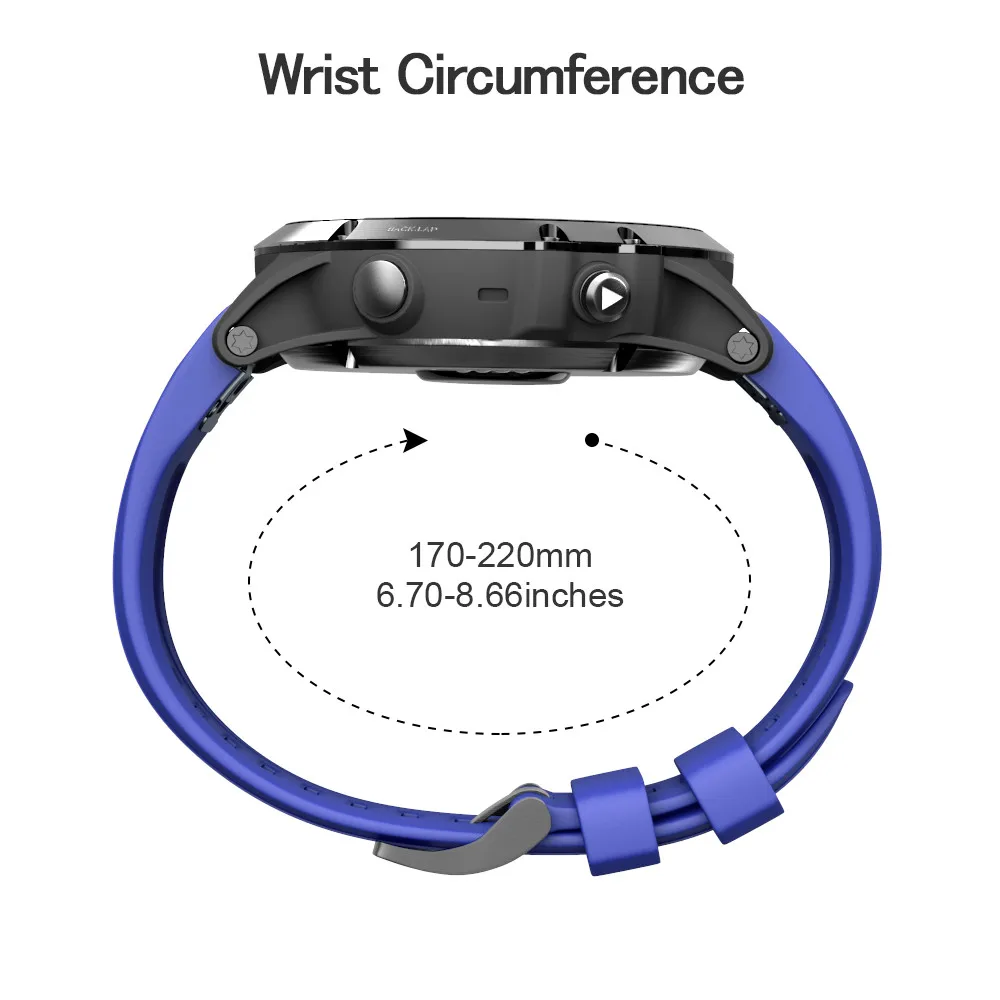 26 мм ширина ремешка для Garmin Fenix 5X3 3HR силиконовый сменный ремешок с быстроразъемным браслетом для Garmin Fenix 5X 5X Plus