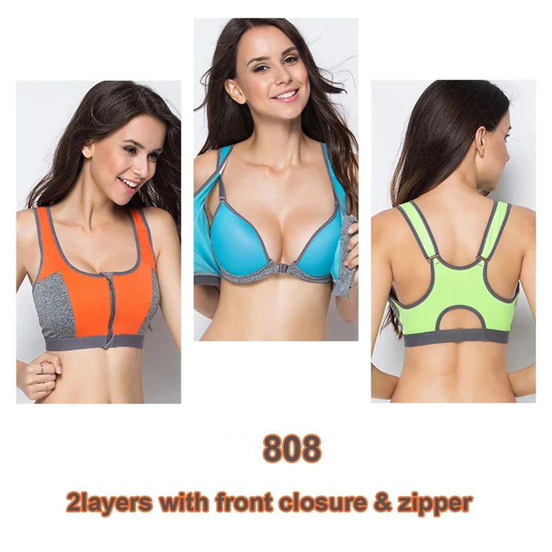 High Impact Sports Wear Women's Sports Bras Push Up Bralette Top