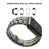 Correa de reloj para Apple Watch 6 5 4 44mm 40mm BandReplacement bandas de acero inoxidable pulsera de enlace para iwatch 38mm 42mm correa de muñeca ► Foto 3/6