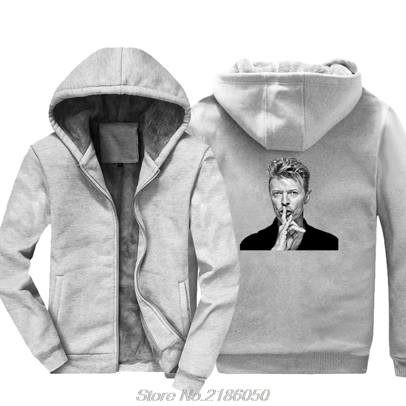 Davidbowie Давид Боуи толстовки мужские пальто уличная толстовка на молнии Harajuku