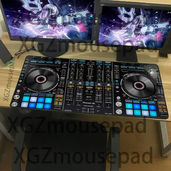 

XGZ Exquisite DJ disc player pattern mouse pad as a cool table mat high quality rubber anti-skid waterproof keyboard pad