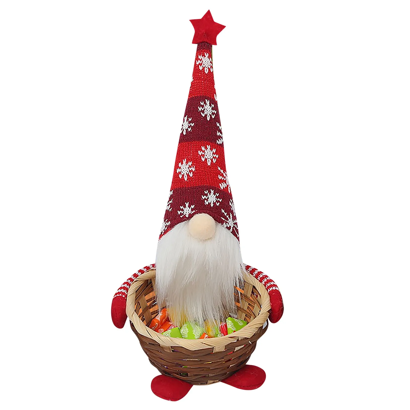 Navidad Decorazioni Natalizie Per La Casa Cesto Di Caramelle Regali Bambole Di Gnomo Kerst Natale Babbo Natale Natale Raum25M5Empauti Ze Ze 2023 Musli