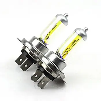 

2 Pcs Car Super Bright H7 Xenon Halogen Front Headlight Light Bulbs Lamp 12V Power saving and long service life 55W with H7 car
