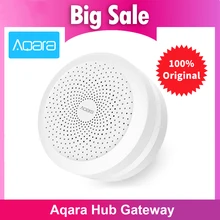 Original Aqara Hub Gateway with RGB Led night light Smart work with Apple Homekit aqara App for mihome app