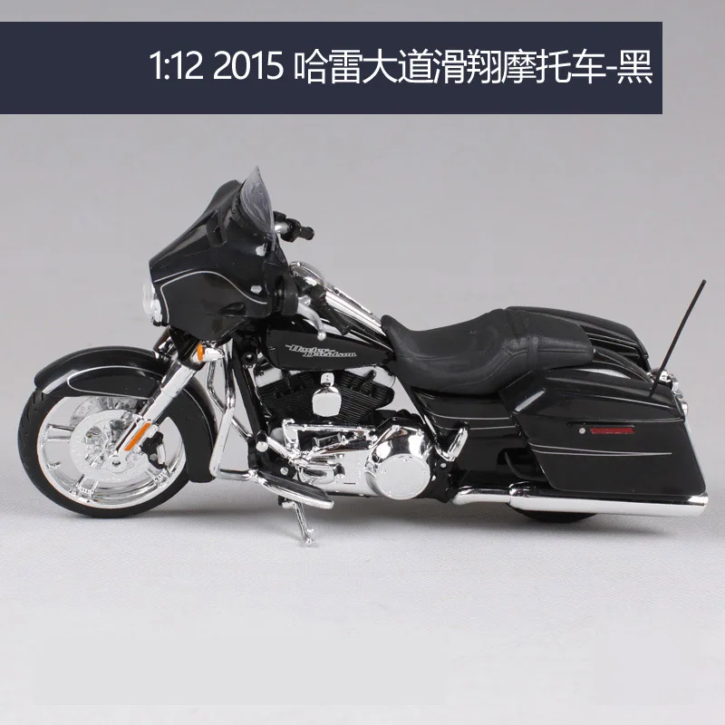 Maisto 1:12 Harley Davidson 2015 Street Glide специальный мотоцикл металлическая модель игрушки для