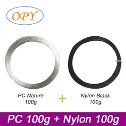 High - Strength Nylon Filament for 3D Printing - 1kg, 1.75mm (PA BK and PC NE 100g)
