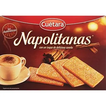 

Cuétara - Napolitanas - Con un toque de deliciosa canela 500 gr - Pack de 2 (Total 1000 grams)