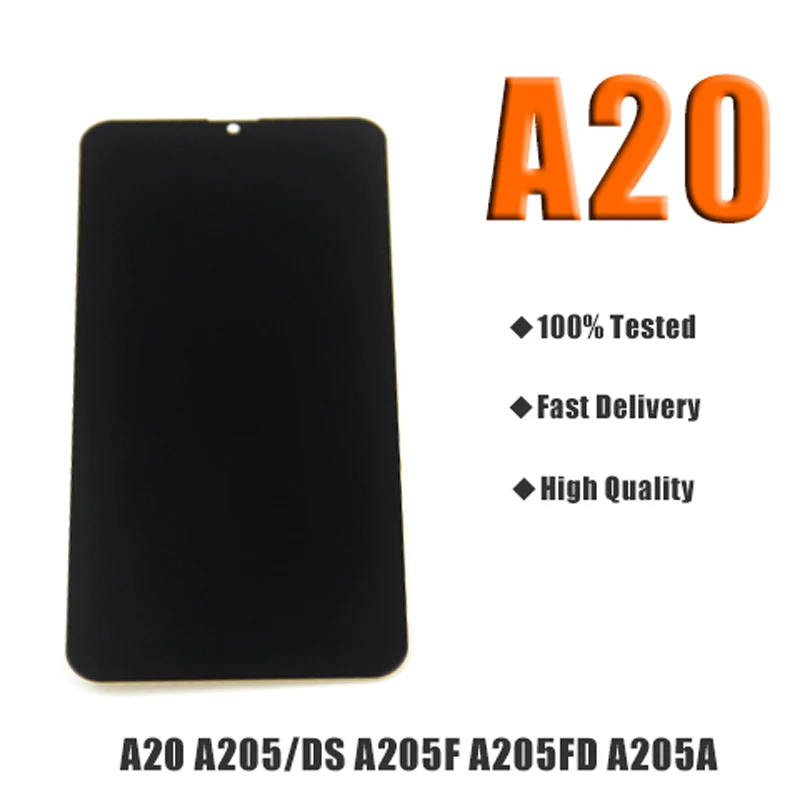 Для samsung Galaxy A20 A205 SM-A205F дисплей ЖК-экран Замена для A205F модуль дисплея | Мобильные