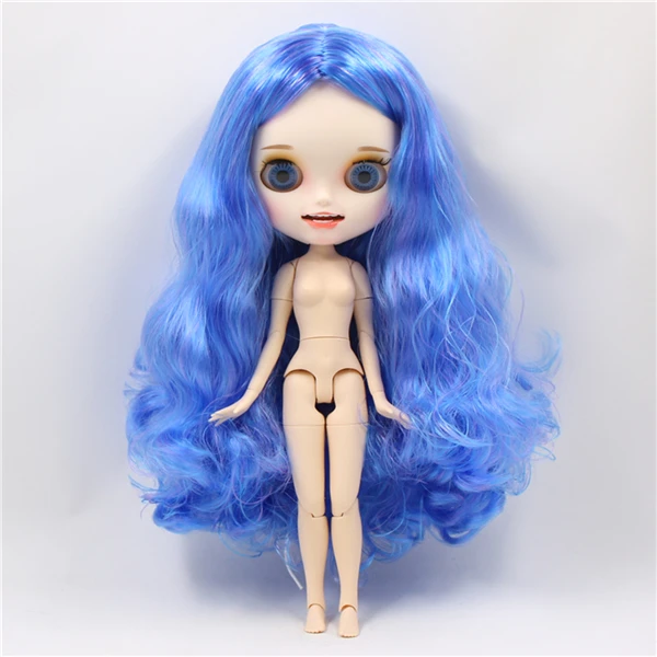 ICY factory blyth doll 1/6 BJD кукла стильный изысканный макияж тела маленький рот смайлик подарок для девочек Специальная цена - Цвет: like a picture