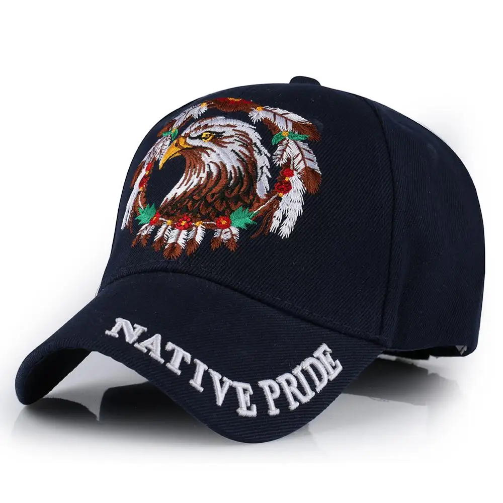 

Sea Eagle Embroidery Men's Baseball Caps Hip Hop Women Snapback Visor Solid Summer Trucker Cap Bone Dad Streetwear Accessorize
