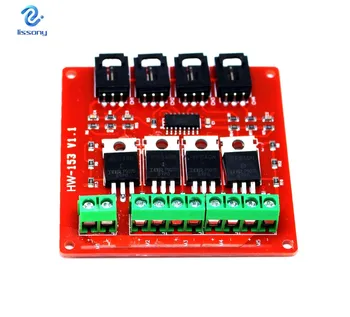 

Four Channel 4 Route MOSFET Button IRF540 V4.0+ MOSFET Switch Module For Arduino
