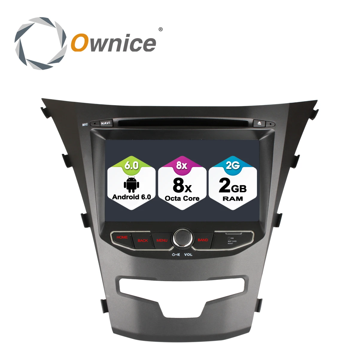 Ownice C500 7 &quot1024*600 Octa 8 Core Android 6 0 для SSANGYONG 2013 2014 2015 с Wi Fi 4G LTE сеть 2 Гб ОЗУ 32 ПЗУ Радио