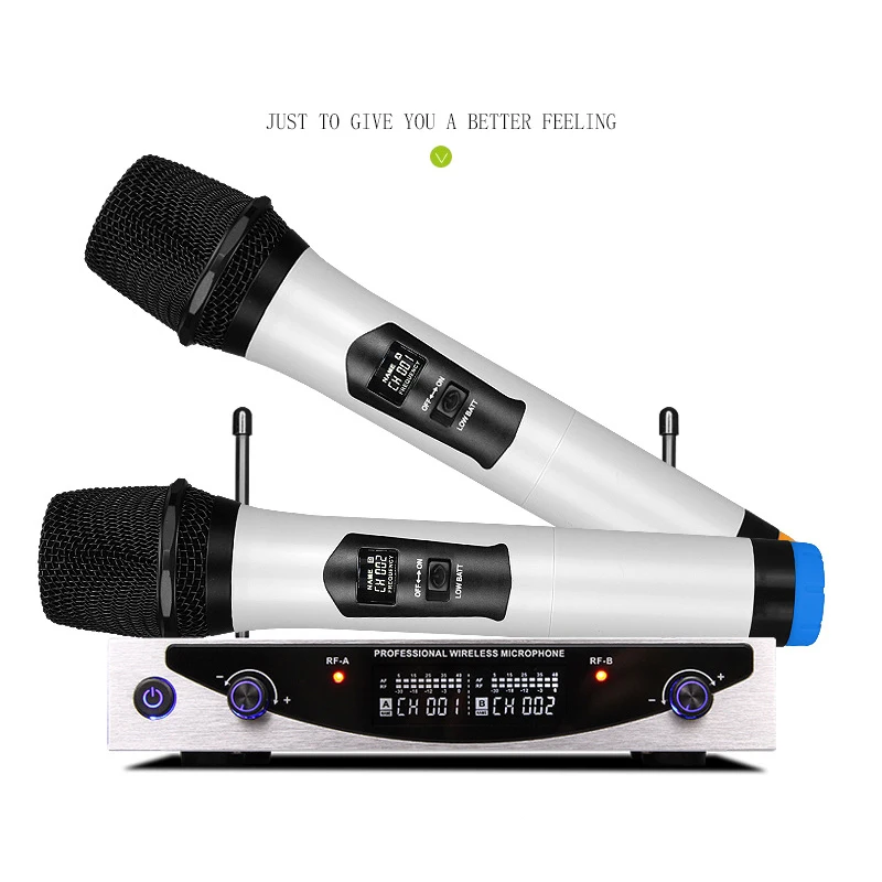 Karaoke Microphone Dynamic Mic for Headphone Mobile Speaker PC TV Amplifier Home Theater System Wireless Microphone Bluetooth EU