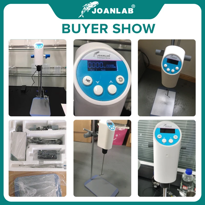 Официальный магазин JOANLAB лабораторная мешалка электрическая цифровой дисплей
