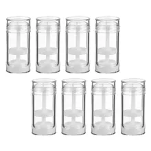 8 pçs 30ml vazio garrafas desodorantes reusáveis limpar tubo torção-up garrafas recarregáveis à prova de vazamento diy desodorante recipientes