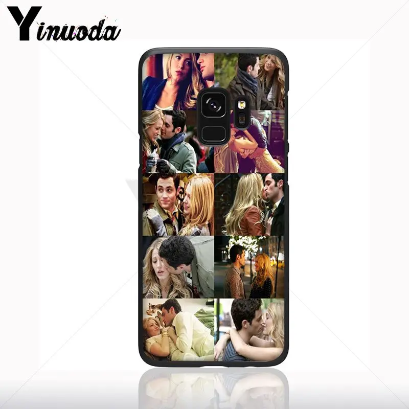 Gossip Girl Blair Chuck Bass Panas Lembut Ponsel Case untuk Samsung Galaxy S10plus S9 S8plus S10E A10 A50 A70 Kasus Ponsel