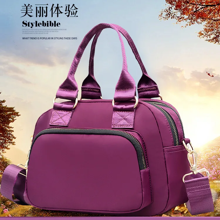 

Nylon Waterproof Multi-Purpose One-Shoulder Oblique WOMEN'S Bag Outdoor Travel Versatile Commuting Bag