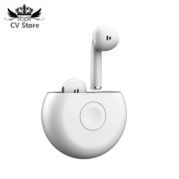 

Wireless earphone with Charging Case Bluetooth earbud 5.0 20 Hours Battery Life Touch Control Earbud Noise-Cancelling Microphone