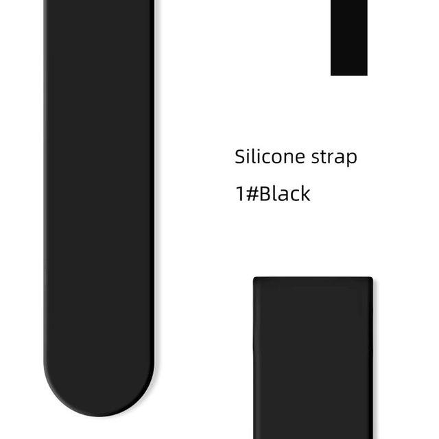 Sport Silicone WatchBand For Watch 6 5 SE 38mm 40mm 42mm 44mm Bracelet For W26 W46 W66 HW12 T500 Watch Strap Accessories