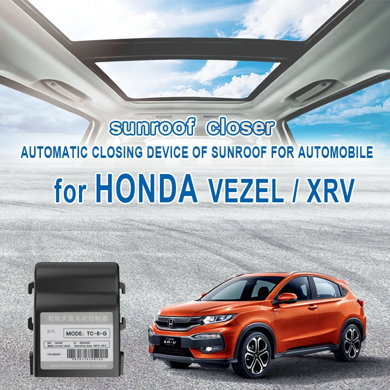 

Automatic closing device of sunroof for automobile Auto sunroof close For HONDA VEZEL XRV Car Auto Sunroof Closing Closer