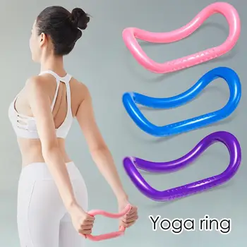 

Yoga Circle Equipment Multifunction Yoga Ring Pilates Workout Fitness CircleTraining Resistance Support Tool Calf Home